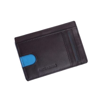 Slim Leather Credit Card Holder front