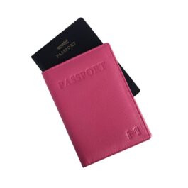 Slim Passport Holder – Pretty Pink