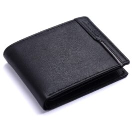 Men’s Trifold Wallet – Verona – Black/Grey