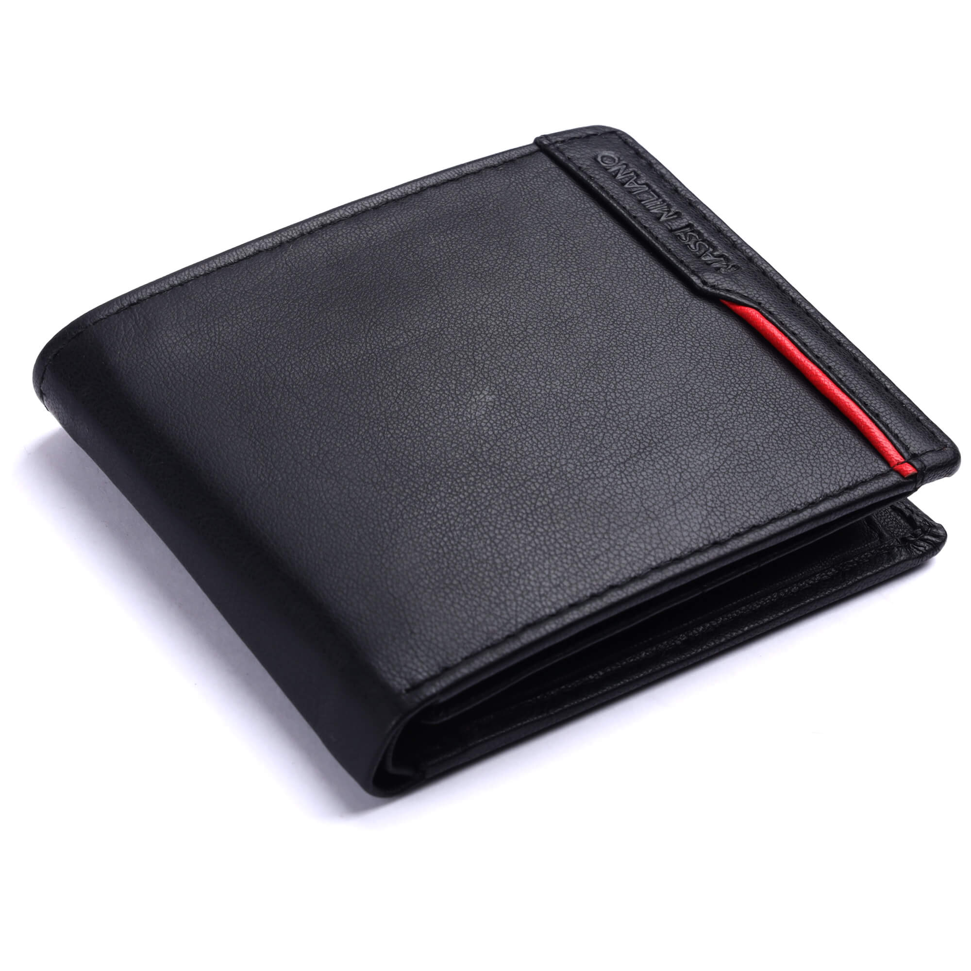 Leather Trifold Wallet | Shop Men's Leather Trifold Wallets | Massi Miliano