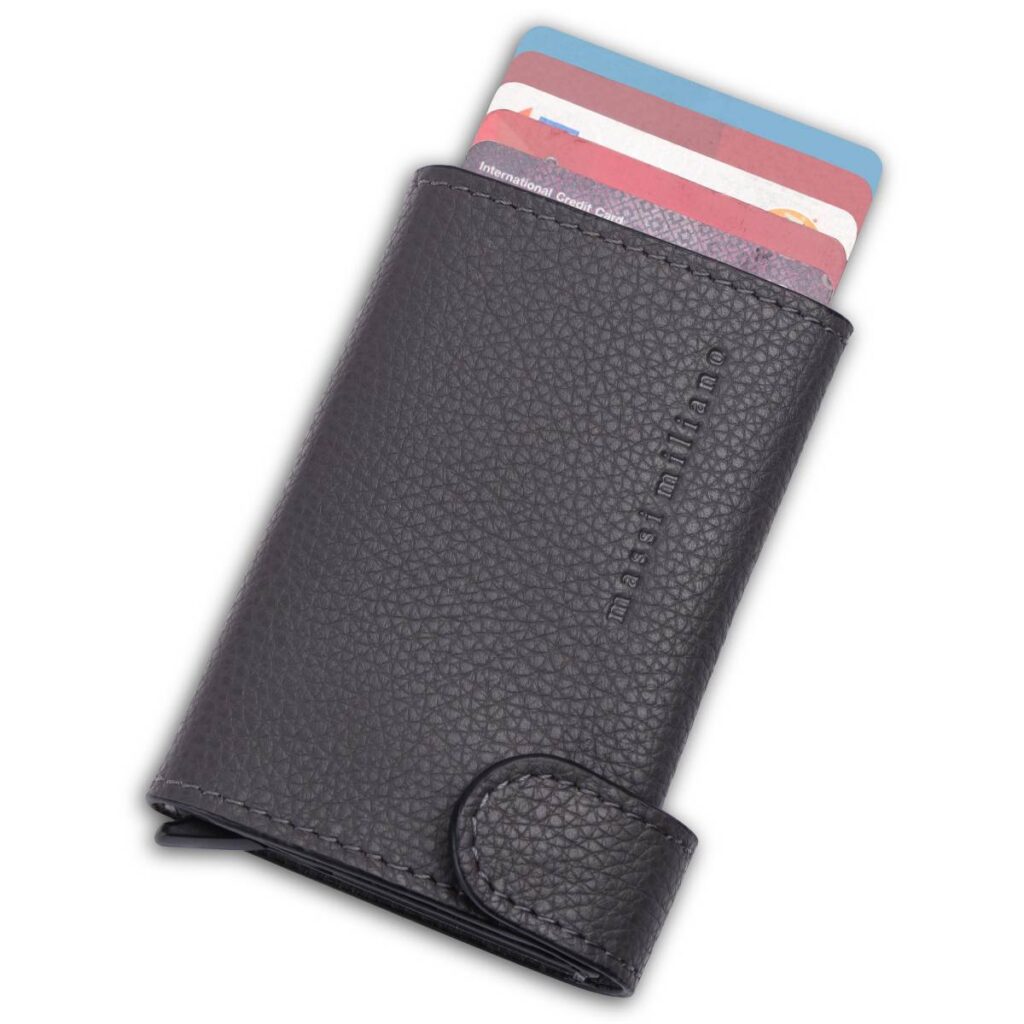 Slim Wallet – Monte Carlo – Grey – Massi Miliano