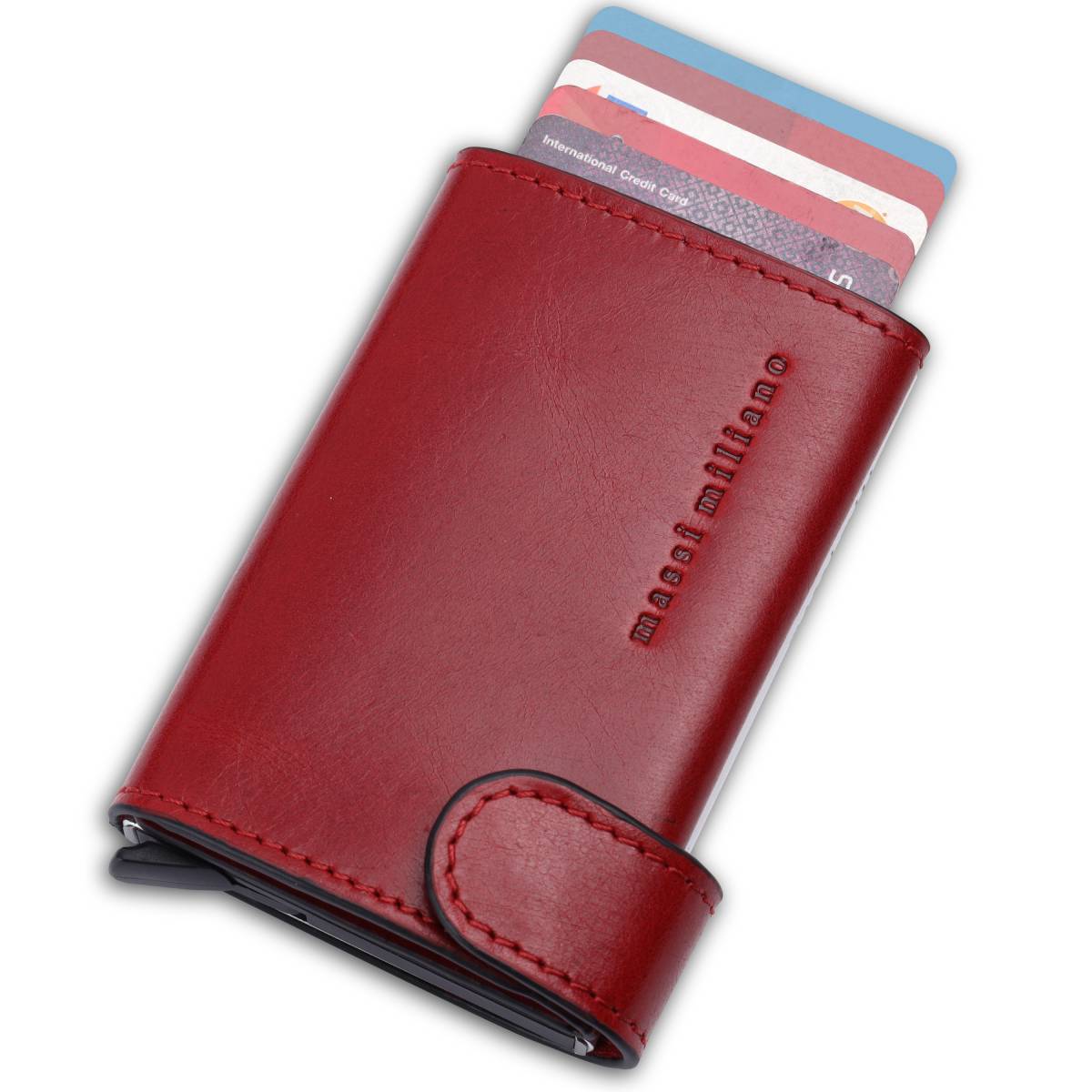 Geleerde Oceanië Communicatie netwerk Slim Leather Card Holder Wallet | Buy Card Holder Wallet online in India