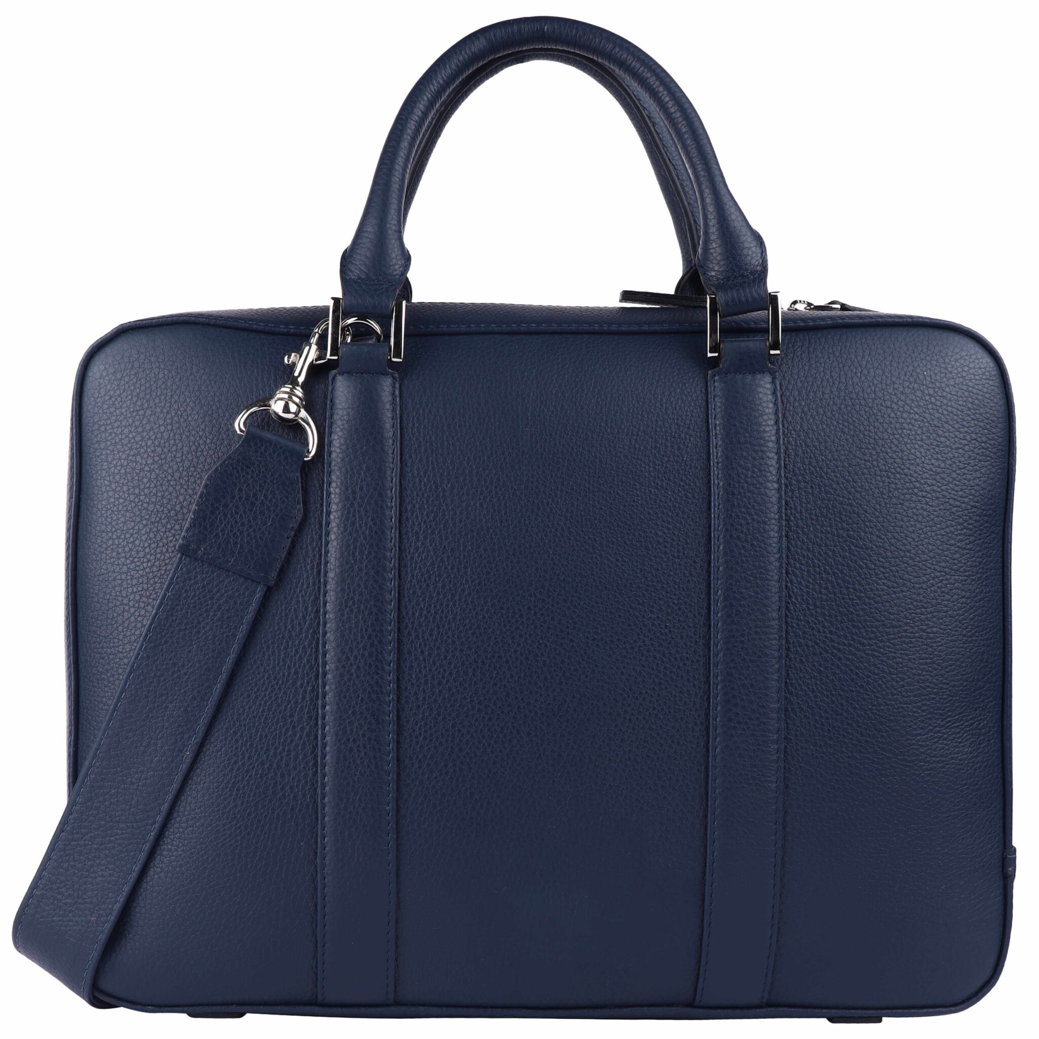 Laptop Messenger Bag (14 inch size) – Bergamo – Navy Blue – Massi Miliano