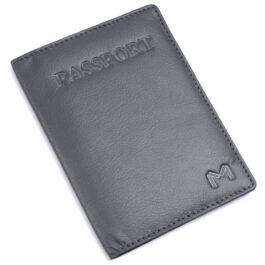 Slim Passport Holder – Ash Grey